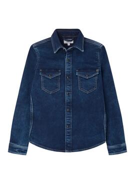 Camisa Vaquera Pepe Jeans Jepson Marina Niño