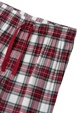 Pijama Mayoral Cuadros Rojo Para Niño