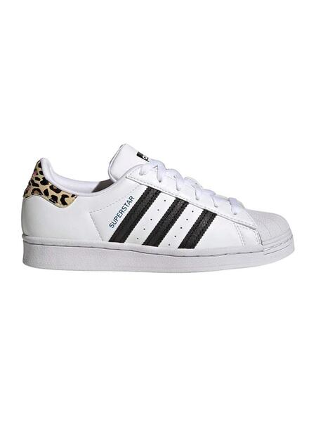 Adidas Superstar J Blancas Para Niña