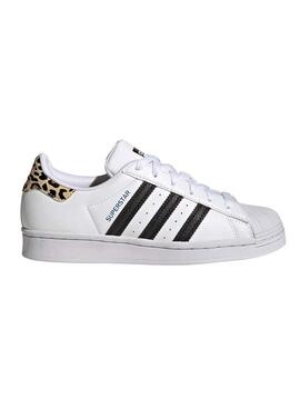 Zapatillas Adidas Superstar J Blancas Para Niña