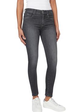 Pantalón Vaquero Pepe Jeans Zoe UF5 Gris Mujer