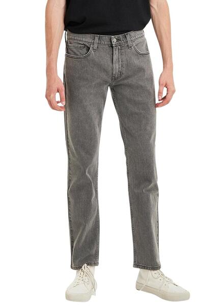 Pantalón Vaquero Slim Gris Medio