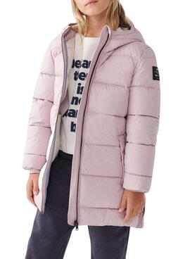 Abrigo Ecoalf Marangualf Rosa para Niña