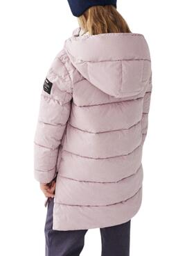 Abrigo Ecoalf Marangualf Rosa para Niña