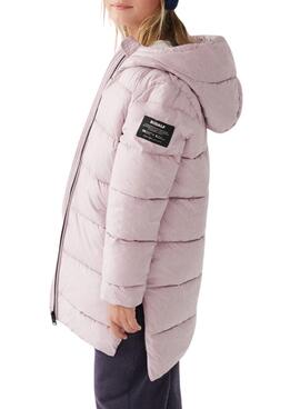 Abrigo Ecoalf Marangualf Rosa para Niña