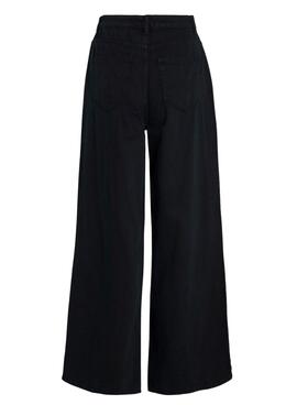 Pantalón Vaquero Vila Widey Negro Para Mujer