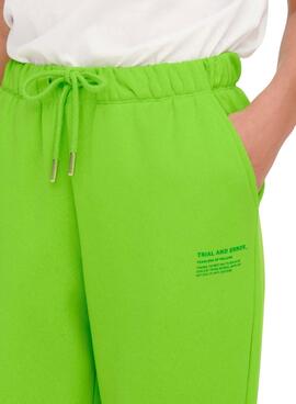 Pantalón Only Cooper Chándal Verde Para Mujer
