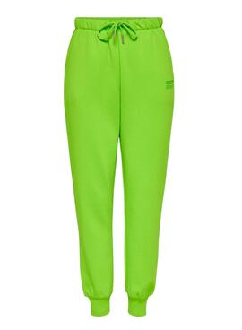 Pantalón Only Cooper Chándal Verde Para Mujer