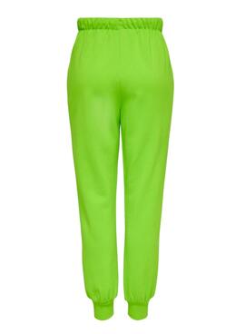 Pantalón Only Cooper Chándal Verde Para Mujer