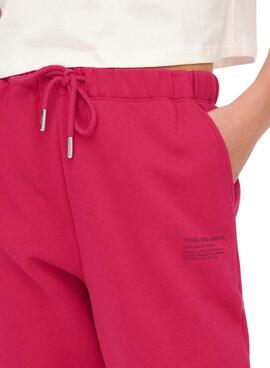 Pantalón Only Cooper Chándal Fucsia Para Mujer