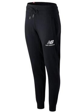 Pantalon New Balance Jogger Negro para Mujer