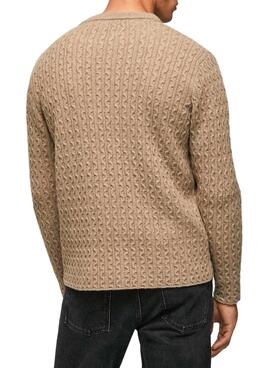 Jersey Pepe Jeans New Jules Beige para Hombre