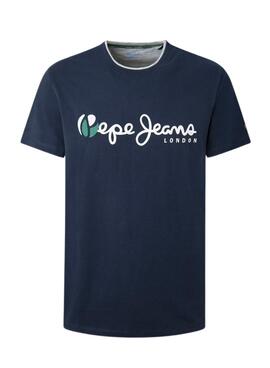 Camiseta Pepe Jeans Truman Marino para Hombre