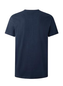 Camiseta Pepe Jeans Truman Marino para Hombre