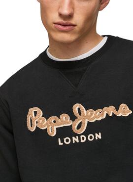 Sudadera Pepe Jeans Lamont Negro para Hombre