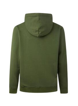 Sudadera Pepe Jeans Lamont Hood Verde para Hombre