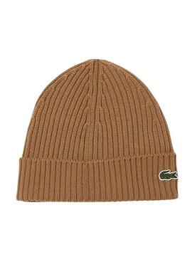 Gorro Lacoste Bonnet Camel para Hombre