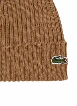 Gorro Lacoste Bonnet Camel para Hombre