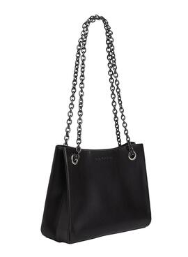 Bolso Calvin Klein Sculpted Shoulder Negro Mujer