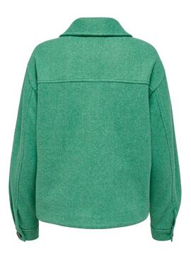 Chaqueta Only Lemma Short Verde Para Mujer