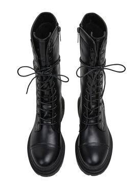 Botas Pepe Jeans Bettle Urban Negras Para Mujer