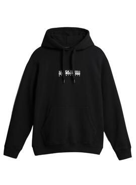 Sudadera Napapijri B-Box Negra Para Hombre