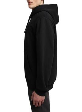 Sudadera Napapijri B-Box Negra Para Hombre