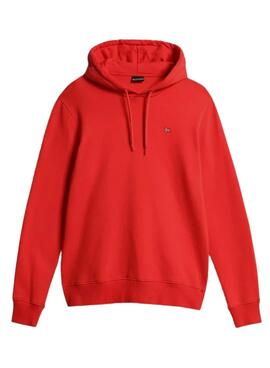 Sudadera Napapijri Balis Roja Para Hombre