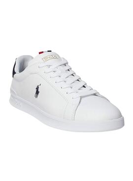 Zapatillas Polo Ralph Lauren Básicas Blancas 