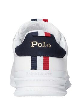 Zapatillas Polo Ralph Lauren Básicas Blancas 