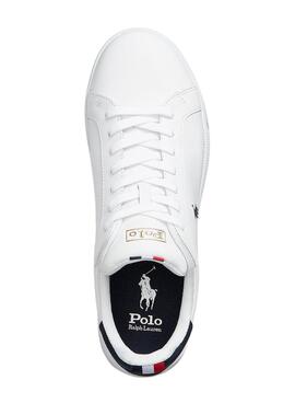 Zapatillas Polo Ralph Lauren Básicas Blancas 