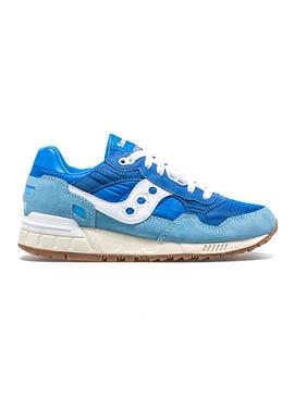 Zapatillas Saucony Shadow V Azul Hombre y Mujer