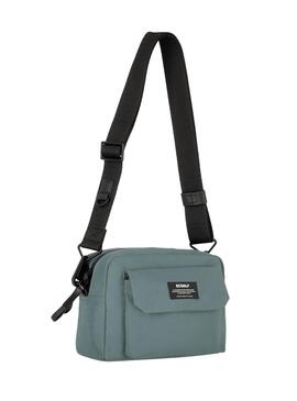 Bolso Ecoalf Pepita Bandolera Gris Para Mujer