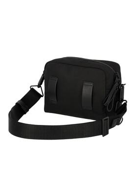 Bolso Ecoalf Pepita Bandolera Negra para Mujer