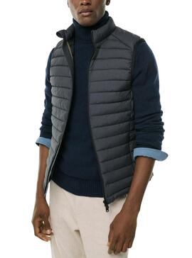 Chaleco Ecoalf Cardiff Negro Para Hombre
