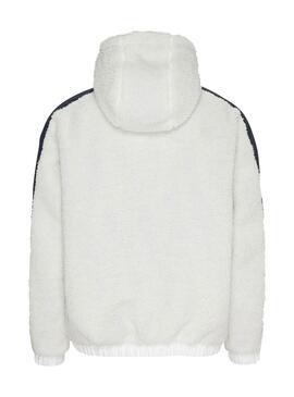 Chaqueta Tommy Jeans Reversible Blanca Hombre