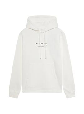 Sudadera Ecoalf Canoa Blanca Para Hombre