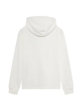 Sudadera Ecoalf Canoa Blanca Para Hombre