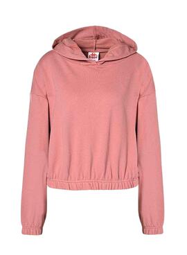 Sudadera Kappa Vajolet Rosa Para Mujer