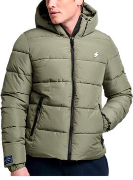 Chaqueta Superdry Sports Acolchada Verde Hombre