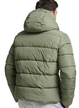 Chaqueta Superdry Sports Acolchada Verde Hombre