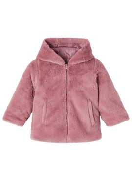 Chaqueta Name It Marry Pelo Rosa Para Niña