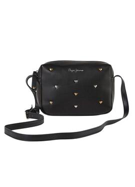 Bandolera Pepe Jeans Kim Soft Negra Para Niña 