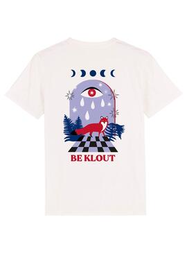 Camiseta Klout Foxy Blanco Unisex