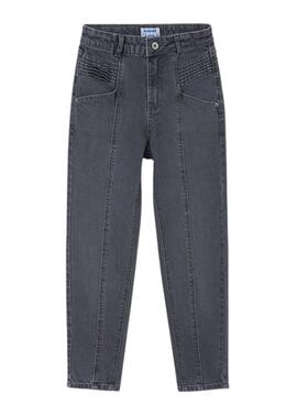 Pantalón Mayoral Slouchy Fit Gris Para Niña