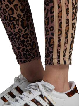 Leggings Adidas Estampado Leopardo Para Mujer