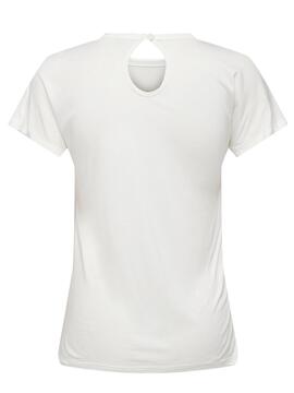 Camiseta Only Emma Blanco Para Mujer