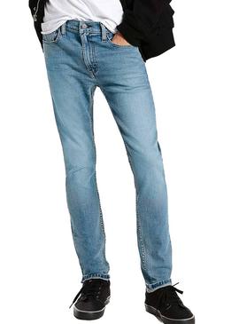 Pantalon Vauqero Levis 519 Azul Claro Hombre