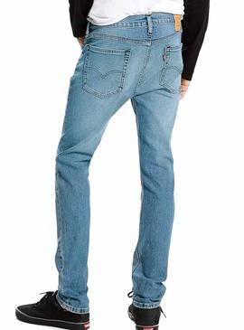 Pantalon Vauqero Levis 519 Azul Claro Hombre