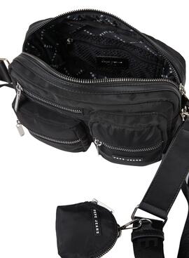 Bolso Pepe Jeans Juliet Bag Negro Para Mujer